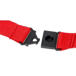 Schlüsselband Textil Europel rot / 10 St., 121276