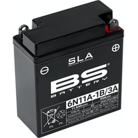 BS Battery 6n11a-1b/3-a Agm-batterie - Black - One Size