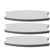 3 Stück Poolleiter Stufen Ersatz, Pool Leiter Ersatzstufe Mit Schrauben, Poolleiter Zubehör Für Das Schwimmbad Spa Heißen Quellen