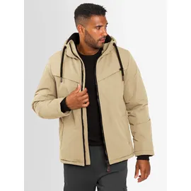 Alessandro Salvarini Winterjacke beige, / braun XXL