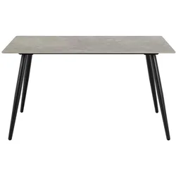 Ebuy24 Wicklow Esstisch 80x140cm Grau.