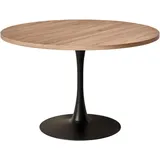 Livetastic Esstisch, Natur, Metall, Holzwerkstoff, rund, rund, 120x76x120 cm, Esszimmer, Tische, Esstische, Esstische rund