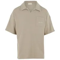 another cotton lab Polo Shirt Waffle Beige M