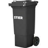 Stier Müllgroßbehälter 80 l Grau