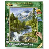 Schipper Rocky Mountains Malen nach Zahlen 1 St. 40 x 50 cm