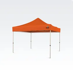 Verkaufsstand 3x3m - ohne 3 Wänden - Orange