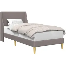 vidaXL Uni 100 x 200 cm Taupe