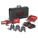 Milwaukee M18BLHPT-202C TH-Set Bürstenloses Akku-Presswerkzeug (Sanitär)