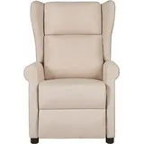vidaXL Massagesessel Creme Polyester 348525 x 0 x 0 cm Beige