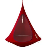 Cacoon Hängesessel, single, chili red