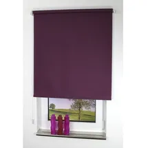 LIEDECO Seitenzugrollo Uni 82 x 180 cm brombeere
