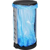 Mojawo Müllsackständer 120 l Schwarz