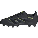 adidas Predator Club FG/MG J JH8869 35 1/2 - Core Black/Carbon/Lucid Lemon