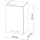Vicco Badschrank Fame-Line Anthrazit Hochglanz/Weiß 40 x 72 cm,