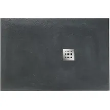 Ottofond Duschwanne Strato 140 x 80 x 2,8 cm, anthrazit