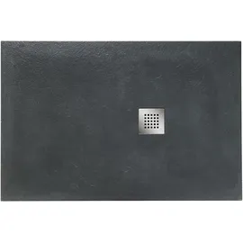 Ottofond Duschwanne Strato 140 x 80 x 2,8 cm, anthrazit