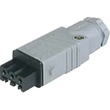 Hirschmann 932 140-106-1 Netz-Steckverbinder STAK Buchse, gerade Gesamtpolzahl: 3 + PE 16 A Grau 1 St.
