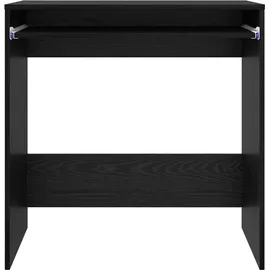 vidaXL Schreibtisch Schwarz Eichen-Optik 77,5 x 43 x 79 cm