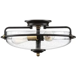 Griffin Deckenleuchte bronze Quoizel QZ-GRIFFIN-F-C-PNAB