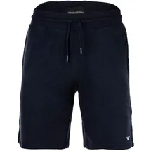 Emporio Armani Herren Sweatshorts - BASIC TERRY, Bermuda, Baumwoll-Mix Blau L