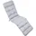 Beautissu Deckchair Auflage 200 x 50 x 8 cm grau 1 St.