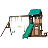 Backyard Discovery Lakewood Spielturm mit Schaukeln und Rutsche