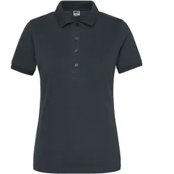 Damen Bio Stretch Polo-Shirt "JN1805" UV-Schutz - 3XL - carbon