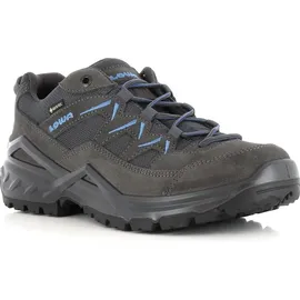 Lowa Sirkos Evo GTX Lo Herren graphit/blau 41