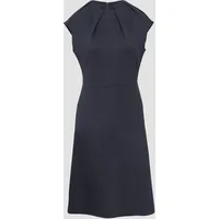 S.Oliver - Etuikleid aus Interlock-Jersey, Damen, blau, 46