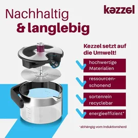 kezzel 1,5 l Silber