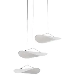 New Works - Tense Kronleuchter Ø55 Tyvek/Black
