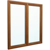Josef Meeth Fenster und Türen Energiespar-Fenster »76/3 «, 100 x 55 cm (BxH), Dreh-Kipp/Dreh-Kipp - goldfarben