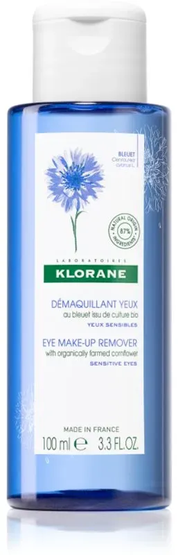 Klorane Cornflower feiner Augen-Make-up-Entferner für empfindliche Augen 100 ml