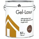 Holzlasur Gel-Holzlasur  (Palisander, 5 l, Seidenglänzend)