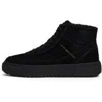 Tommy Hilfiger Winterboots »SUEDE VULC WINTER SNEAKER HI«, High-Top Sneaker, Schnürboots, Stiefelette mit seitlichem Logo Gr. 39, schwarz , 81556542-39