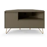 SalesFever Eck TV-Lowboard Beine Messing