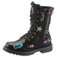 Dockers by Gerli Schnürboot Warmfutter in schwarz | Gr.: 41