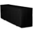 TexDeko Biertischhusse Premium Schwarz 220 x 70 cm