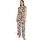 Cartoon Overall mit Muster Braun 42