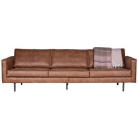 BePureHome Sofa Sofa Rodeo 3-Sitzer - Leder Cognac, Freistellbar braun