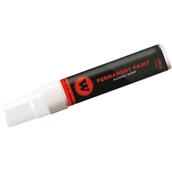 MOLOTOW Marker 620PP nachfüllbar 15mm signalweiss Packung mit 6 Stück