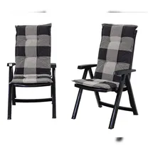 SHAF Milano Klappstuhl 2er Pack 0 x 0 x 0 cm schwarz