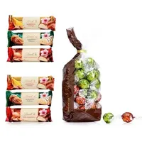 LINDT Edle Mischung Lindor und Riegel exklusiv bei QVC Inhalt 898g, 54 Stück