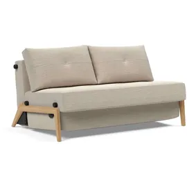 Innovation Living Schlafsofa Polyester 2-Sitzer Beige