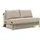 Innovation Living Schlafsofa Polyester 2-Sitzer Beige