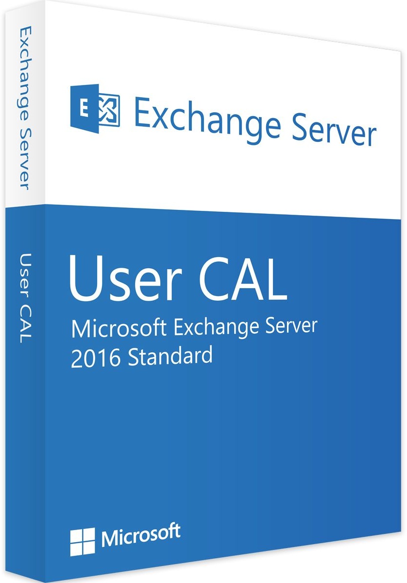 Microsoft Exchange Server 2016 Standard, 1 utente CAL