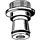 Grohe Universal-Adapter 12037 f.Standanschluß 12036 3/4"x11,5 chrom