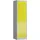 Classix Spind lichtgrau, zinkgelb X-510406, 1 Schließfach 50,0 x 50,0 x 180,0 cm
