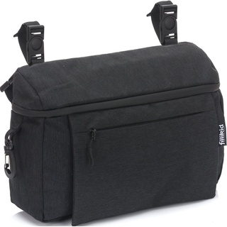 fillikid Kinderwagen-Tasche »Buggy Organizer Sport, schwarz«, mit Wickelunterlage, schwarz