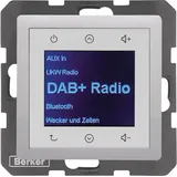Berker Radio DAB+, Q.x alu